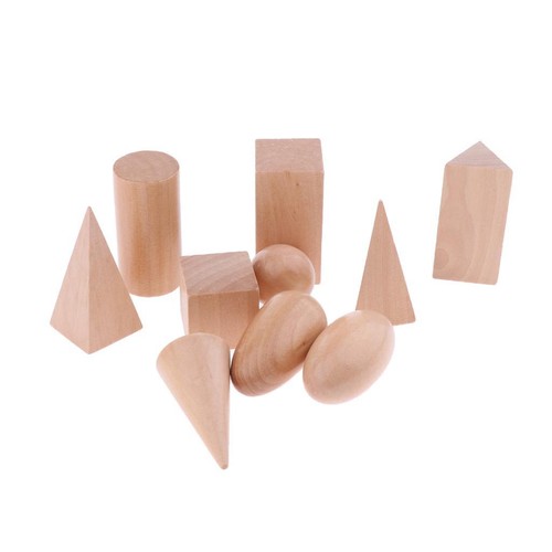 Blocs géométriques bois - géométriques,