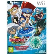 Jeu Wii Beyblade Metal Fusion + Toupie Wii