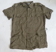 Veste chemise armée espagnole coloniale vintage neuve T.44 S unisexe