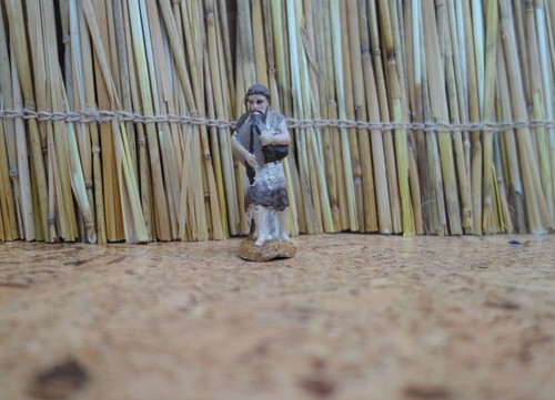 Ancien santon crèche devineau - santon,