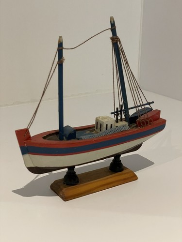 Maquette bateau chalutier bois - bateau,