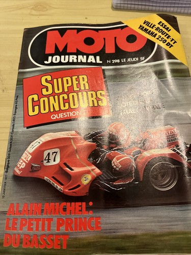 Moto journal 298 yamaha dt - ,