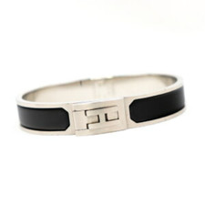 Bracelet jet HERMES noir et