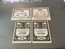 54 ETIQUETTES DE COGNAC DONT ANCIENNES