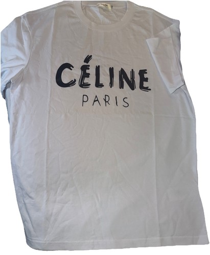 Celine paris logo cotton - paris,