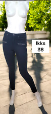 Ikks Women Taille 36  ? pantalon jeans jean denim noir femme coton élastane