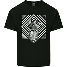 T-Shirt Enfant Zebra LSD Magic Mushrooms Hallucinogènes