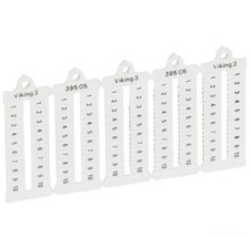 6 Plaque repères à lecture horizontale 1..10 legrand 039505