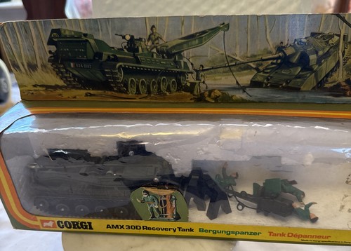 Vintage corgi 908 military amx - corgi,