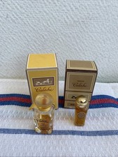 2 Anciennes Miniatures Parfum Hermès Calèche Collection 