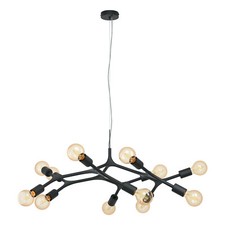 Lustre Moderne Design Noir 12