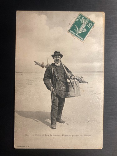 Cpa chasse baie de - la,