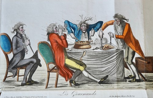 Caricature parisienne les - caricature,