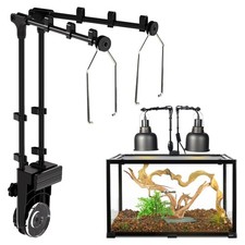 Dual Reptile Lamp Stand