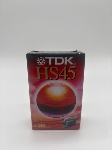 Cassette vhs tdk hs45 - vhs-c,