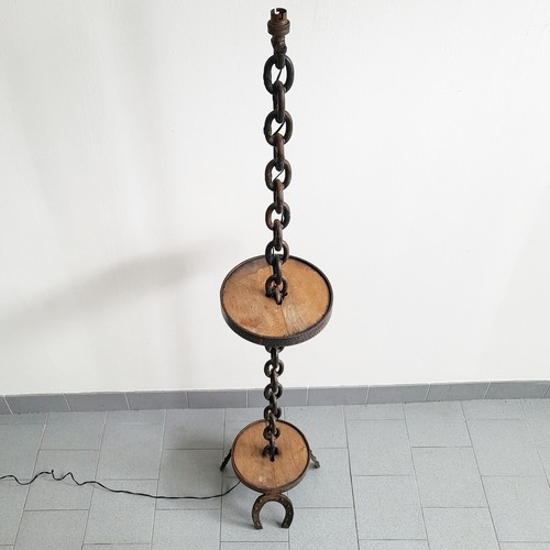 Lampadaire vintage brutaliste - vintage,