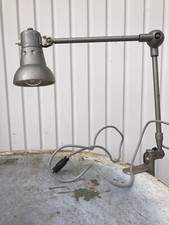ancienne authentique Lampe Industrielle Bureau