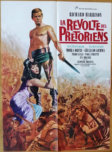 Revolte des pretoriens affiche - revolte,