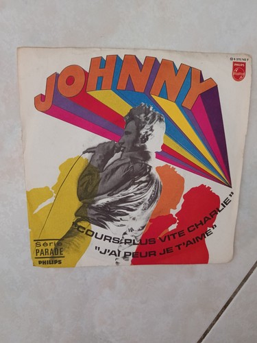 Vinyle 45t johnny hallyday - vinyle,