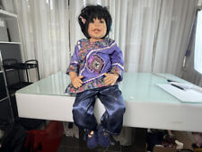 Poupée d'artiste poupée Monika Levenig poupée en vinyle 65 cm. Excellent état