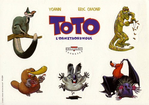 Autocollants toto - autocollants,