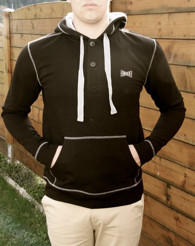 Sweat capuche noir homme - sweat,