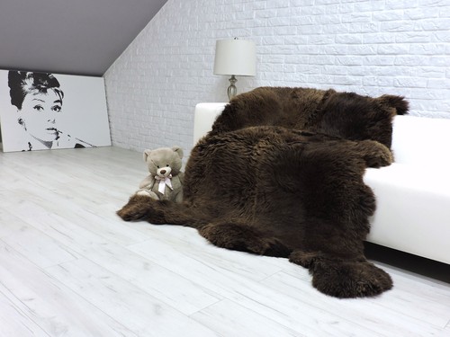 Ours tapis peau - ours,