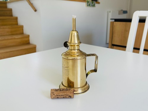 Ancienne lampe sécurité - de,
