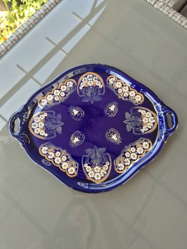 Vintage french cobalt blue - french,