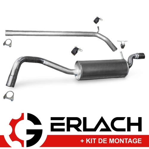Echappement silencieux pour