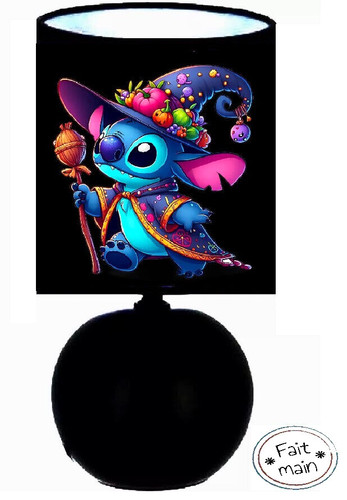 Lampe chevet stitch et - de,