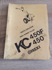 Livret Piece Iseki Kc450