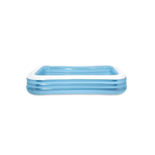 Piscine rectangulaire givrée