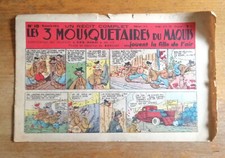 Les 3 mousquetaires du maquis n° 10 : ..jouent la file de l'air - Marijac - 1948