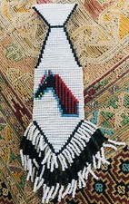 Estate Finely Beaded Indian