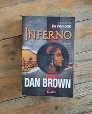 Livre Inferno De Dan Brown, L'auteur De Da Vinci Code JC Lattès 