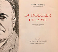 Sauret 1951 JULES ROMAINS La