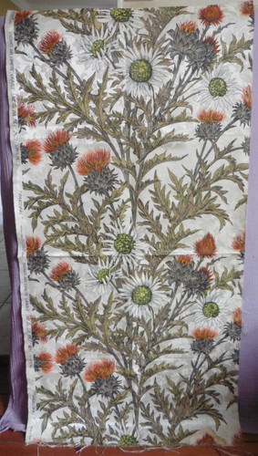Tissu ancien vintage - , les