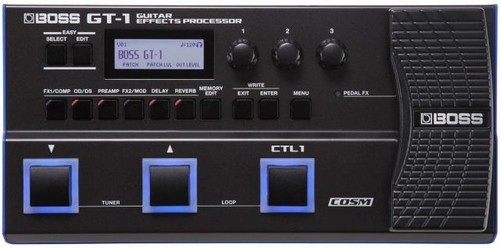 Pédale multi effets - boss, gt-1