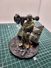 Soldat ukrainien avec javelot