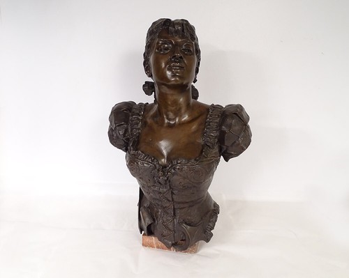 Sculpture bronze georges van - sculpture,
