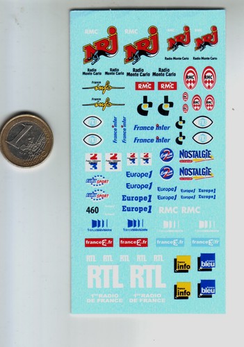 Decals decalcomanie sponsor - decals,