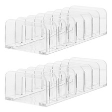  2 Pcs Vanity Organizer Malette À Maquillage Stand D'affichage Des Cosmétiques