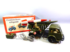 CIJ - JOUSTRA - CAMION-FUSEE TÉLÉGUIDÉ - JOUET ANCIEN