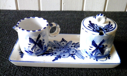 Plateau delft blue fait main - delft,