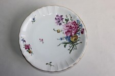 Compotier bas en porcelaine de Limoges, L. BERNARDAUD, décor fleur rose