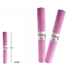 Rouleau Ruban en Organza Rose Fleurs Faveurs Taille 48cmx4, 5mt Dfh