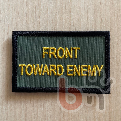 Patch front toward enemy - patch,