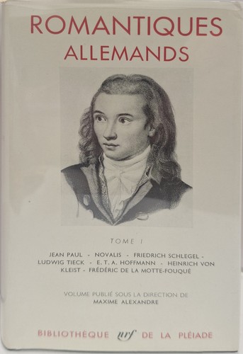 Romantiques allemands tome - allemands,