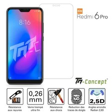 Xiaomi Redmi 6 Pro - Verre trempé TM Concept® - Gamme Crystal